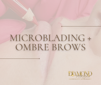 Microblading + ombre brows
