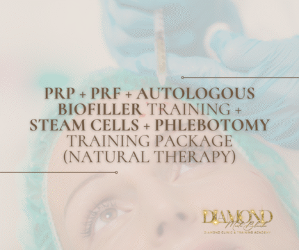 PRP + PRF + AUTOLOGOUS BIOFILLER TRAINING + STEAM CELLS + PHLEBOTOMY TRAINING PACKAGE (Natural Therapy)