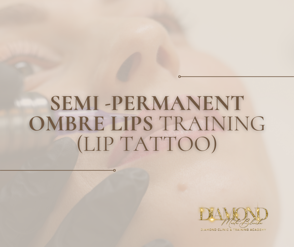 SEMI -PERMANENT OMBRE LIPS TRAINING (Lip Tattoo) SEMI -PERMANENT OMBRE LIPS TRAINING (Lip Tattoo) - Image 1